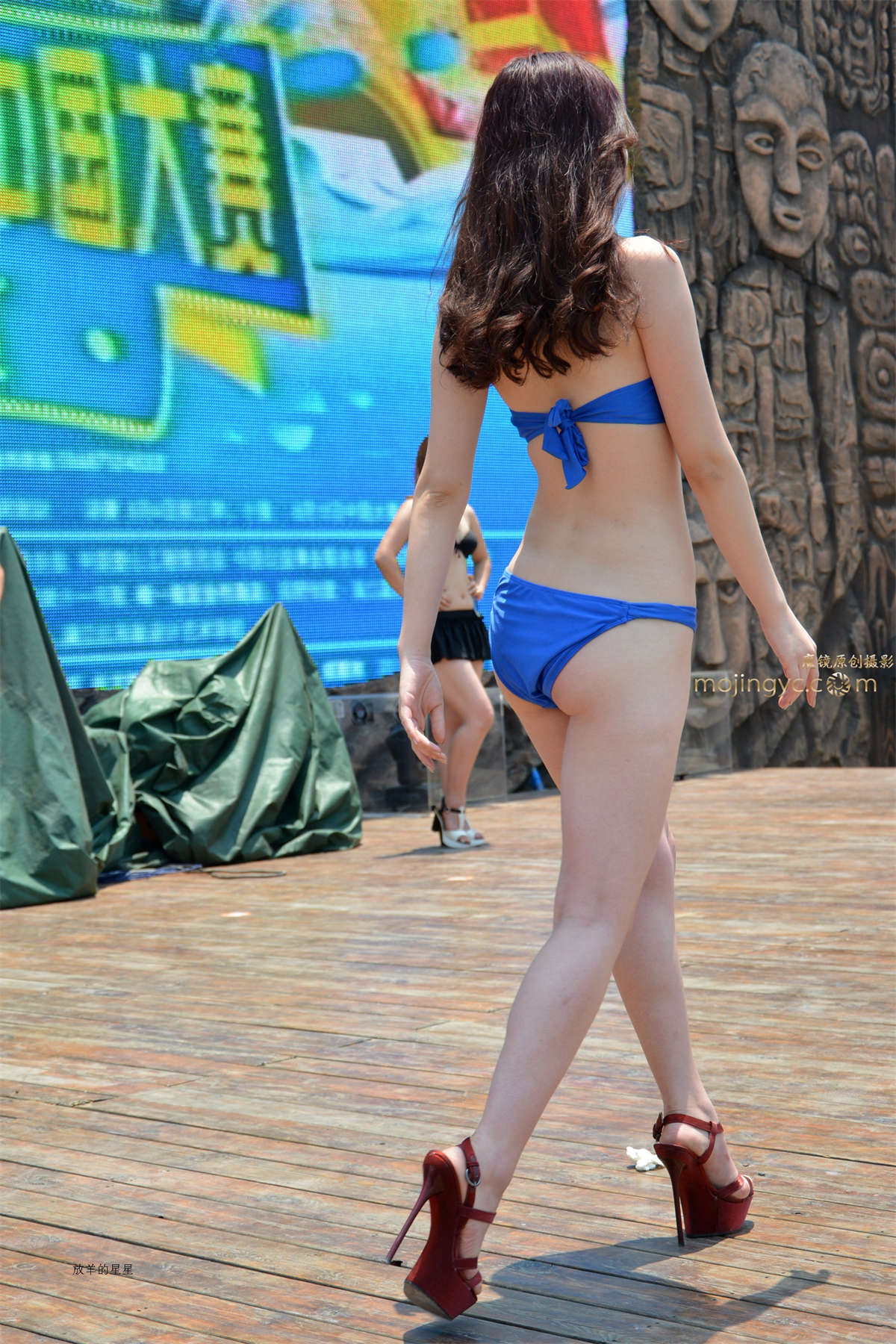 【放羊的星星】比基尼大赛系列-02【18P】-日更街拍