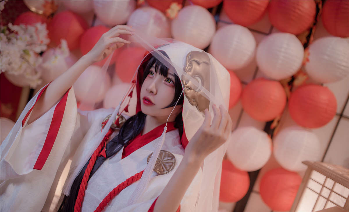 高产型Coser-二佐Nisa  花嫁-日更街拍