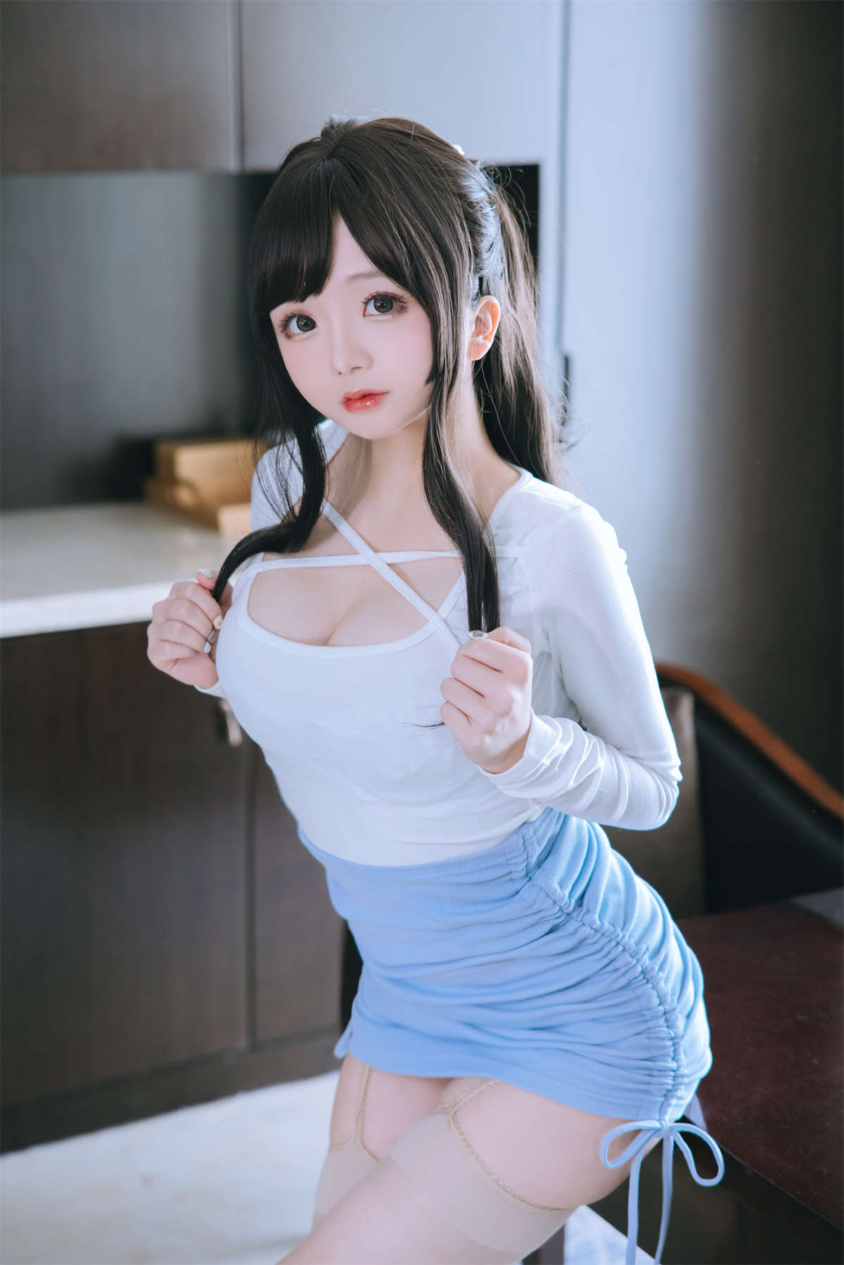椎名莜 No.77 私人秘书-日更街拍