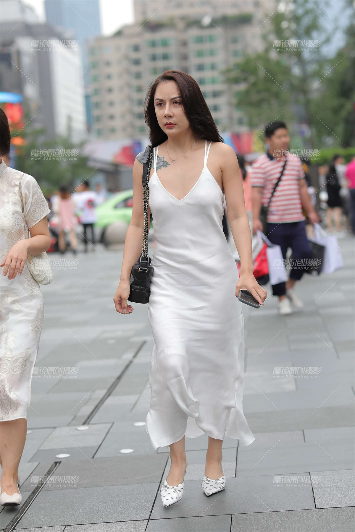 性感长裙-日更街拍