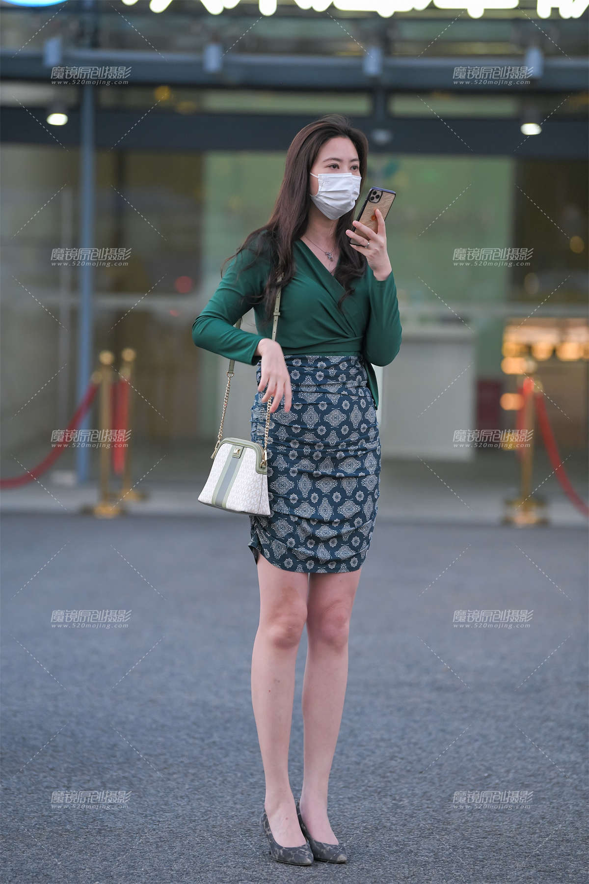 高跟长腿御姐-日更街拍