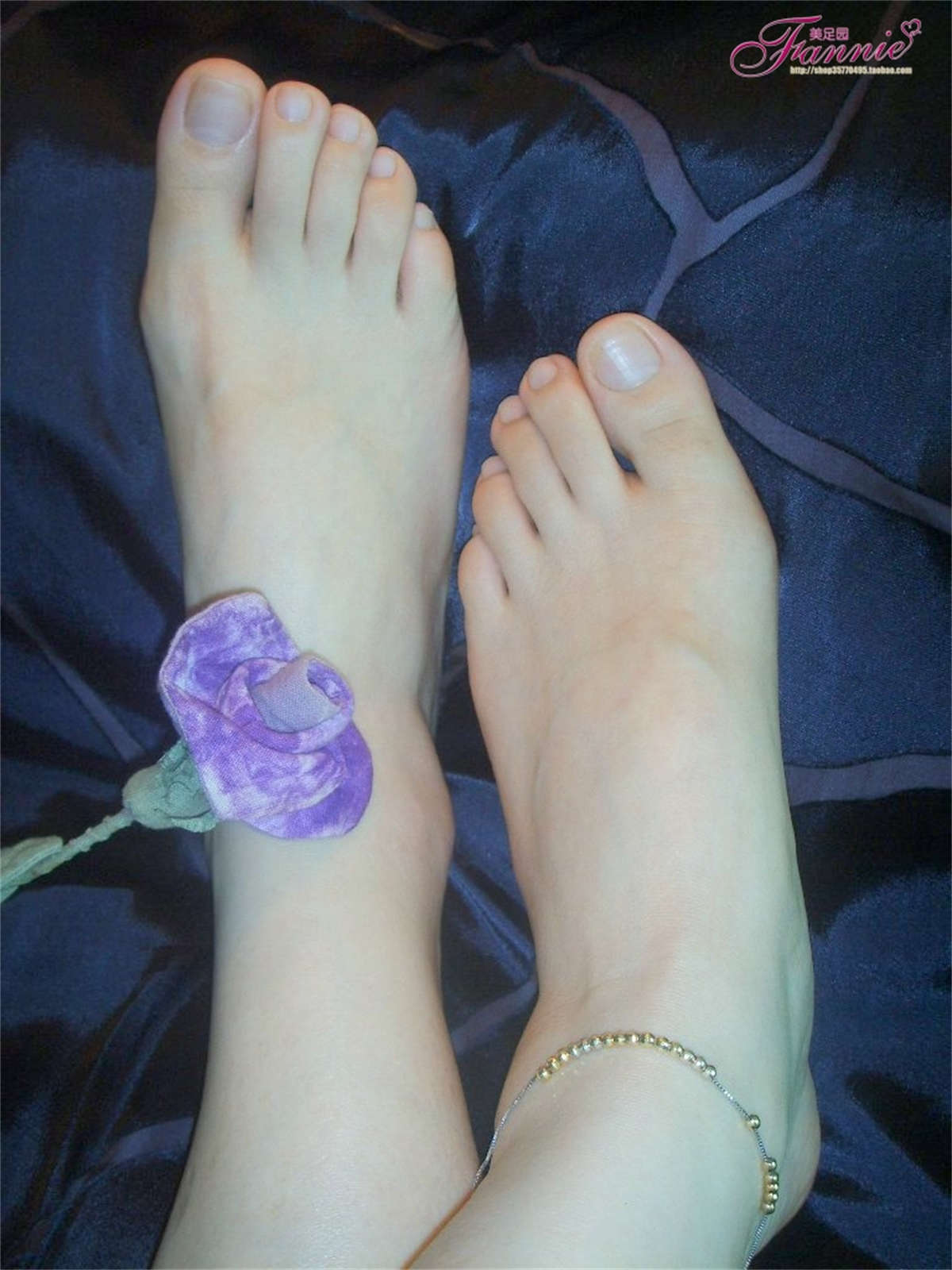 图片[2]-Fannie芬妮美足园NO.257 勿忘我-日更街拍