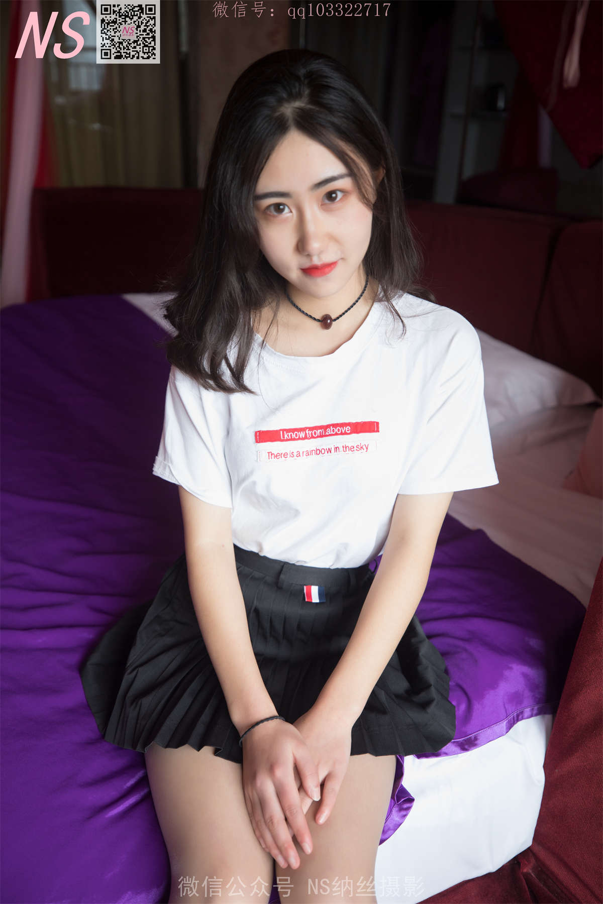 纳丝摄影No.156 小琪儿的美腿丝袜-日更街拍
