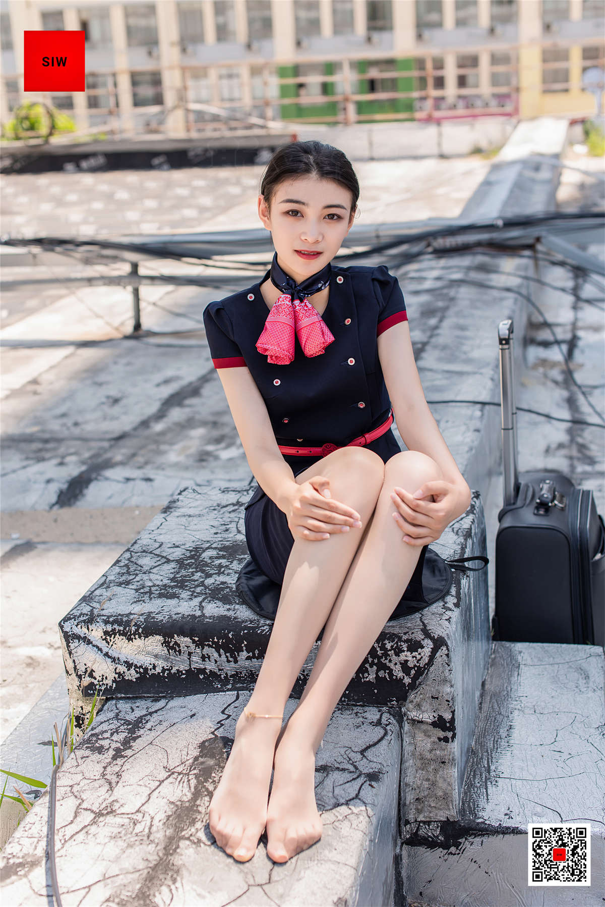 SIW斯文传媒 VOL.015 实习空乘 嘉慧-日更街拍