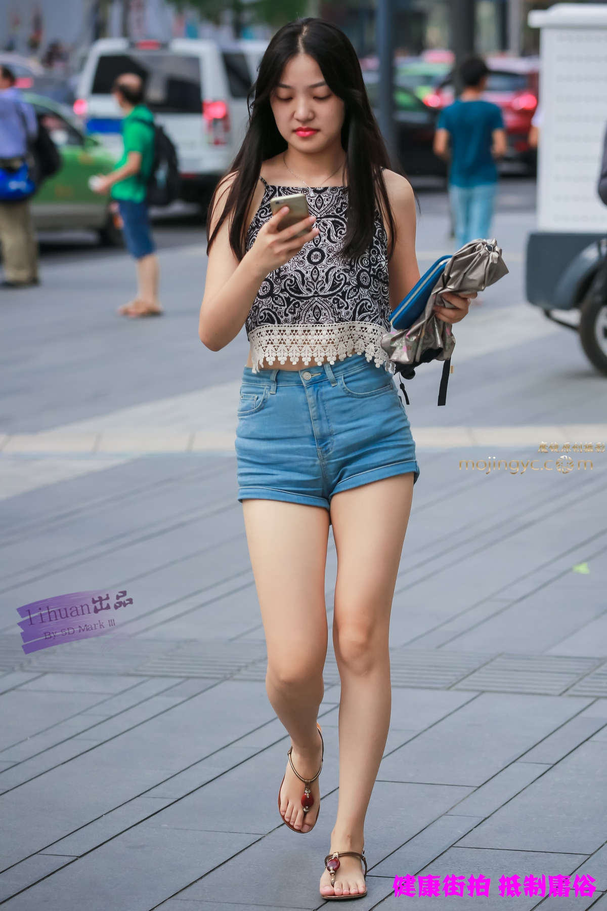 李欢原创-短裤，丰腴（10P）-日更街拍