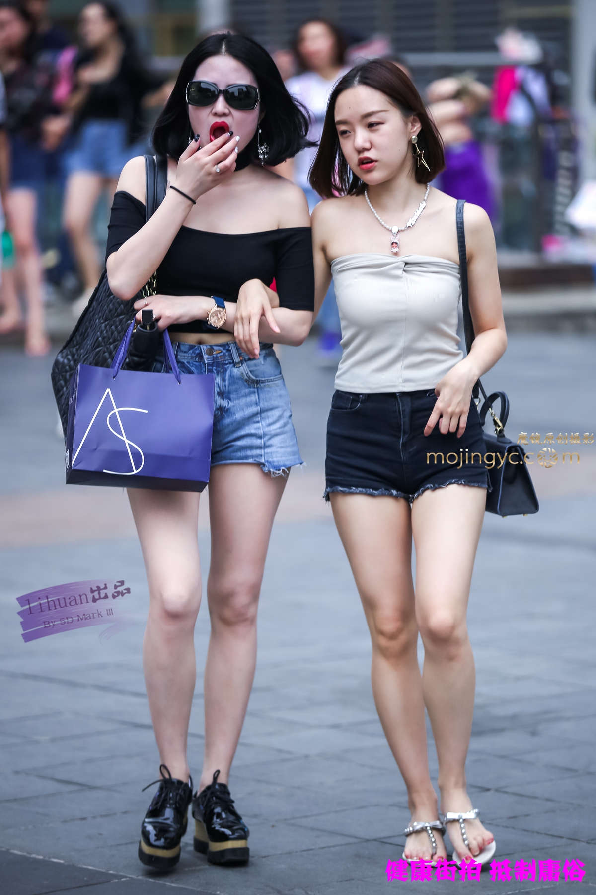 李欢原创-短裤，双姝（9P）-日更街拍