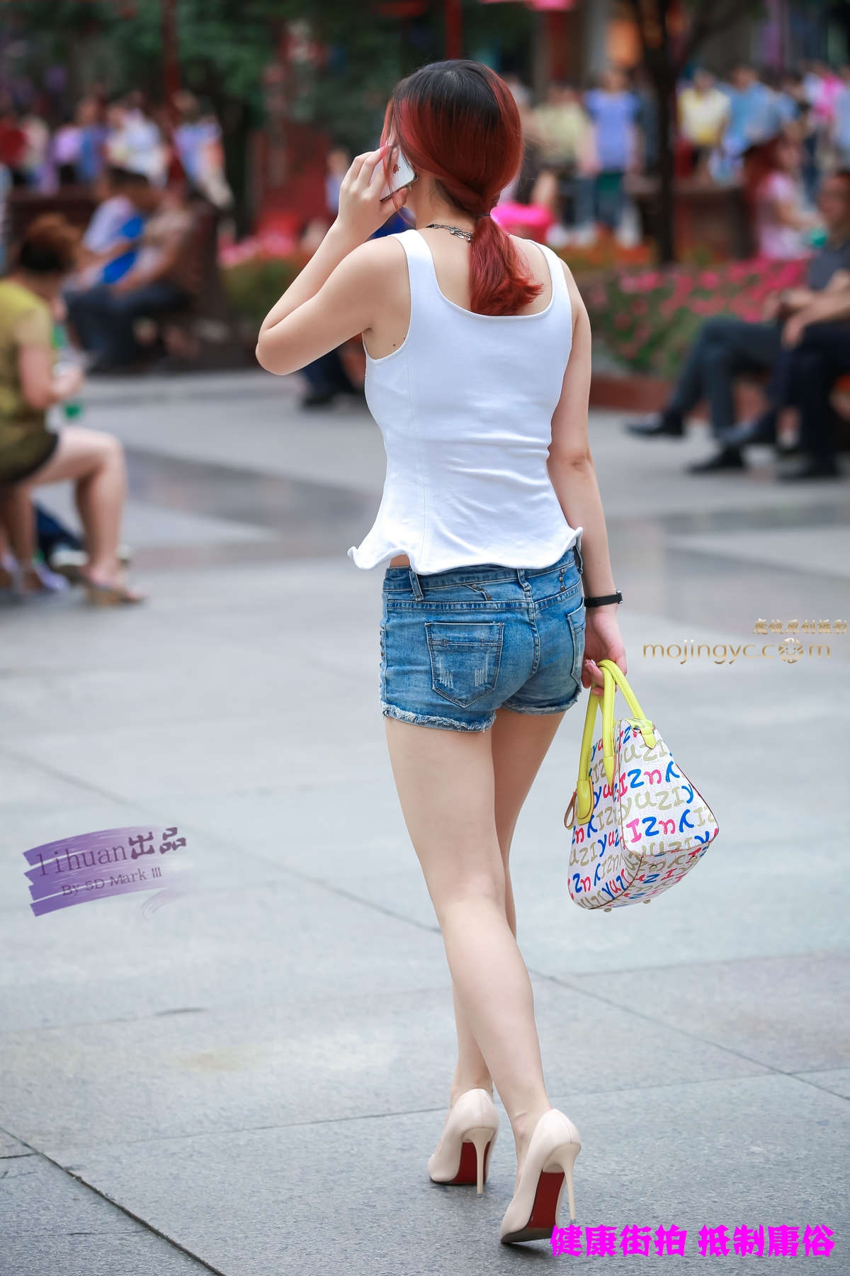 李欢原创-短裤，丰腴（10P）-日更街拍