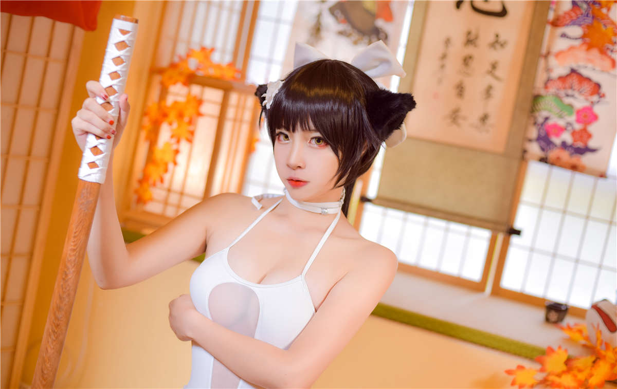 高产型Coser-二佐Nisa  高雄泳装-日更街拍