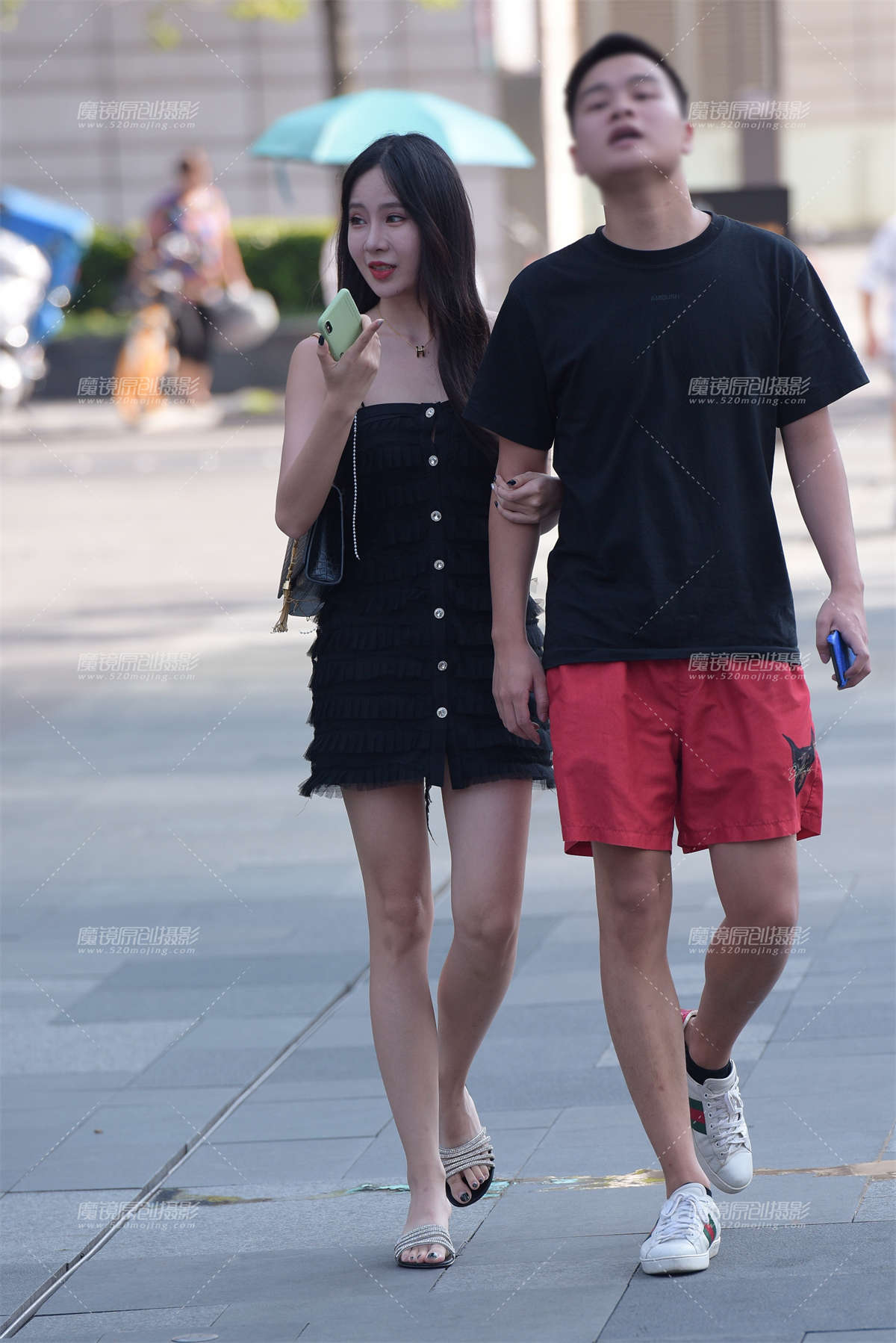 性感的女友-日更街拍