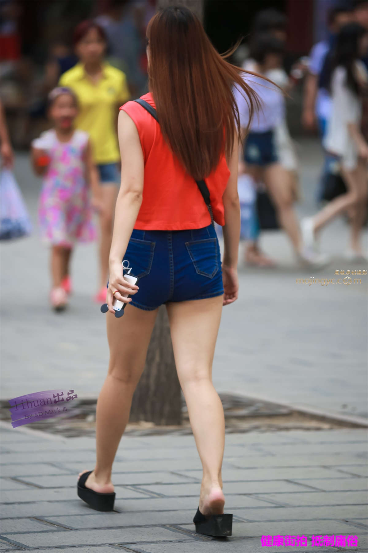 李欢原创-短裤，丰腴（10P）-日更街拍
