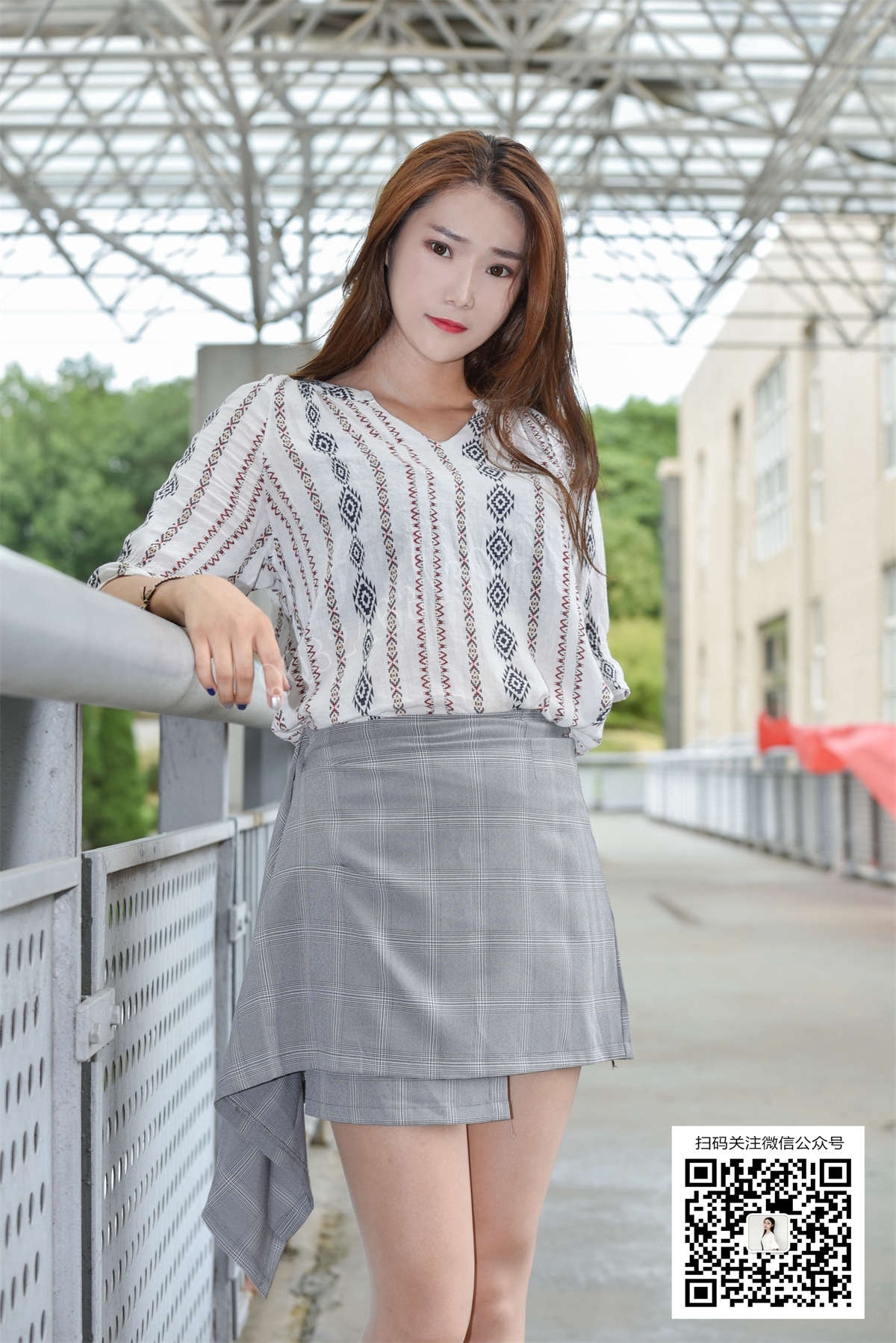 图片[2]-大生模拍 NO.075 雨薇 制服小姐姐-日更街拍