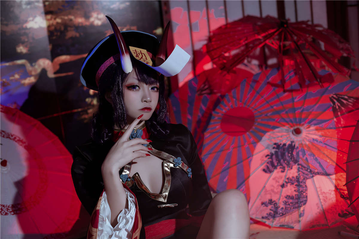 图片[2]-高产型Coser-二佐Nisa  酒吞僵尸童子-日更街拍