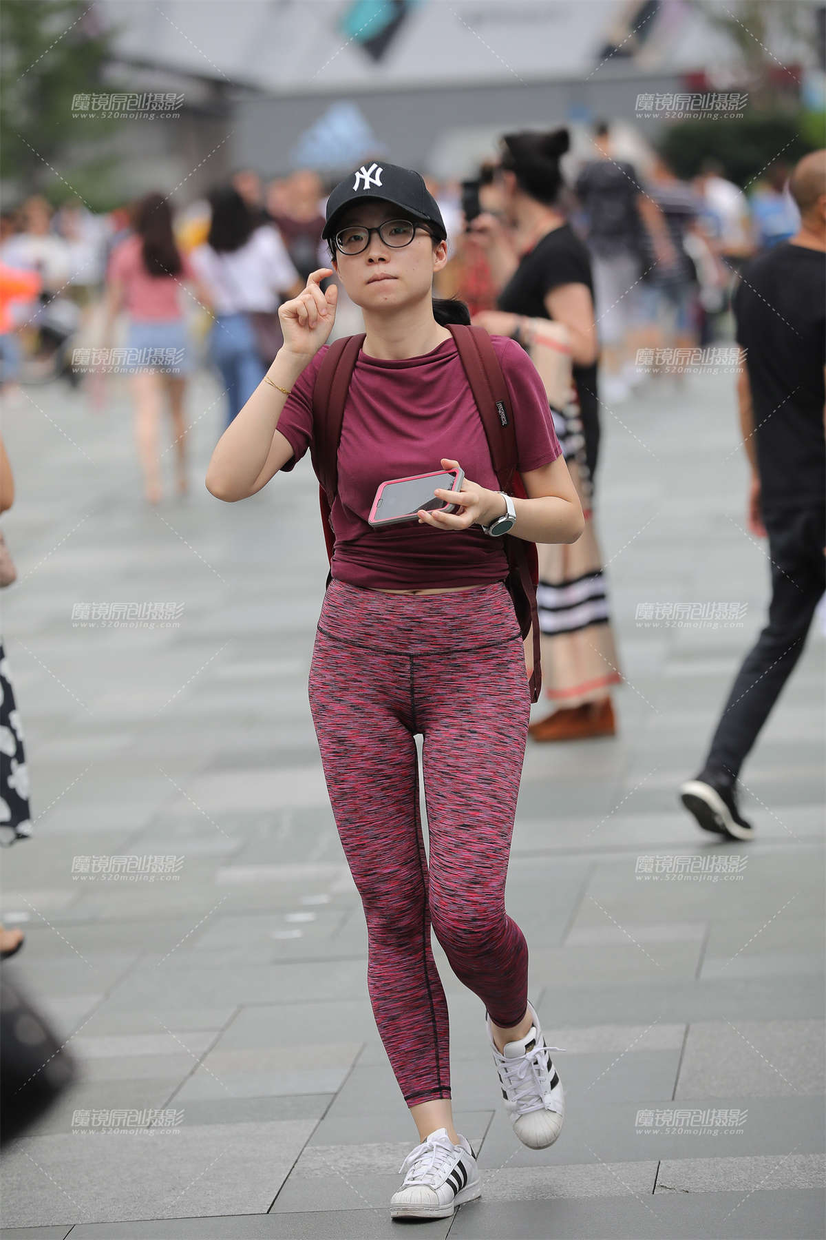 瑜伽爱好者-日更街拍