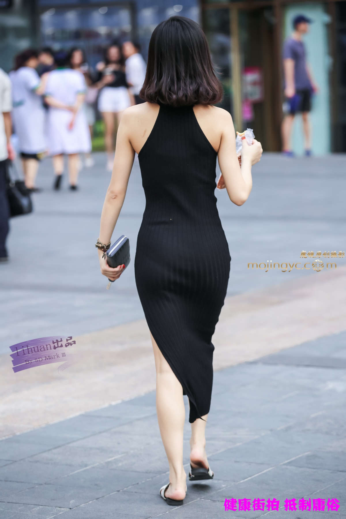 图片[2]-李欢原创-黑裙。丰腴（15P）-日更街拍