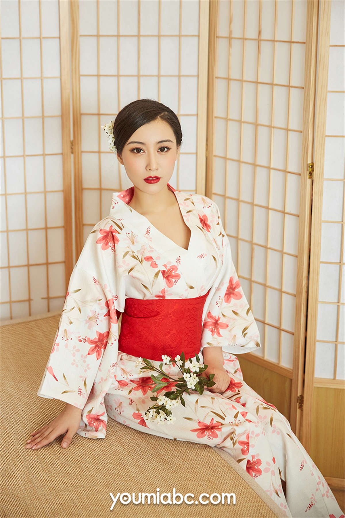 YouMi尤蜜 2019.10.06 和风小娇娘 小仙插图1