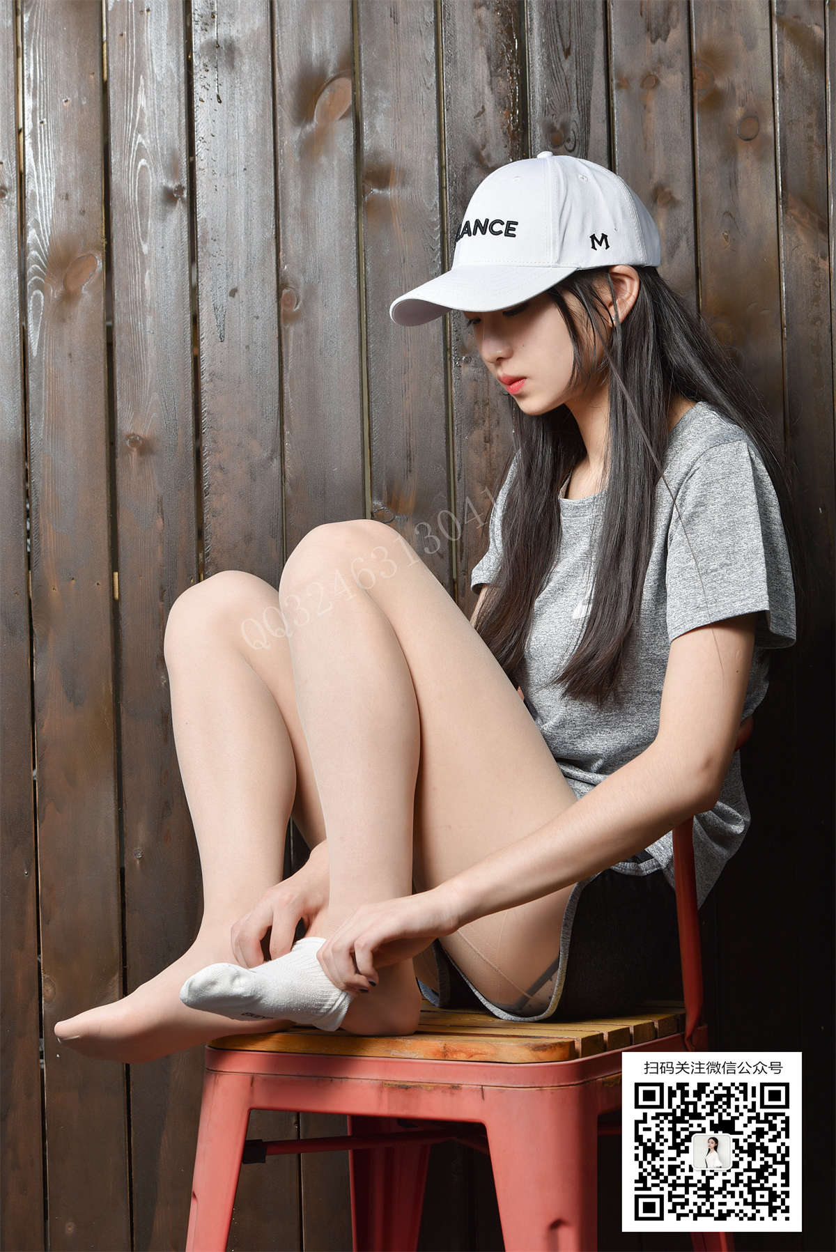 大生模拍 NO.079 雯雯 下午茶肉丝小可爱-日更街拍