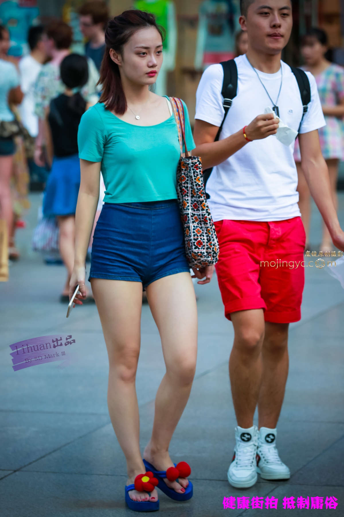 李欢原创-短裤，丰腴（12P）-日更街拍