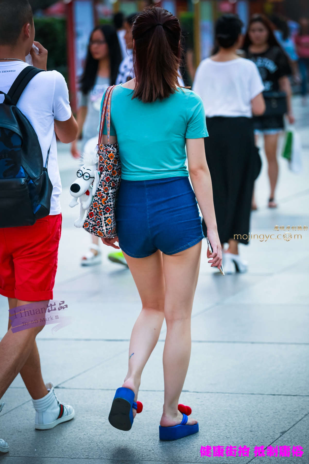 图片[2]-李欢原创-短裤，丰腴（12P）-日更街拍