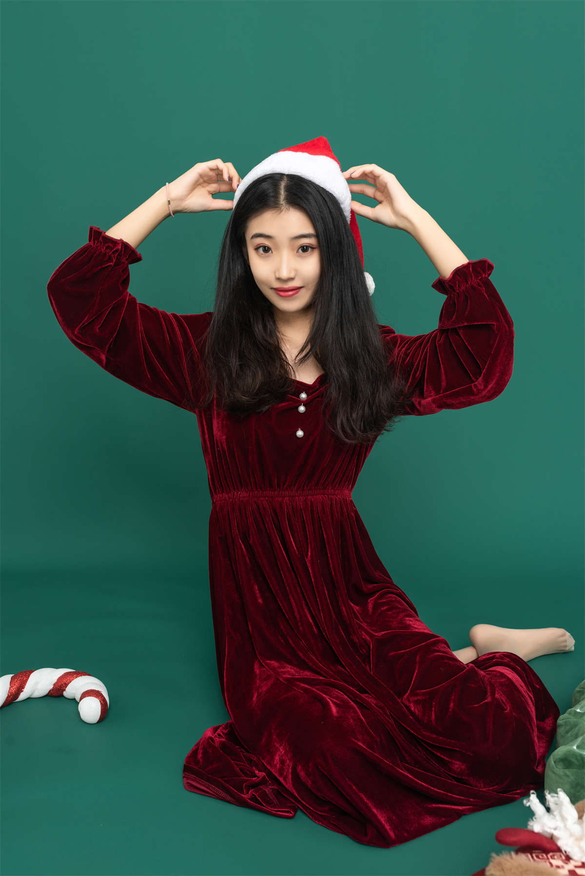 图片[2]-SIW斯文传媒 VOL.067 圣诞快乐-蓉儿-日更街拍