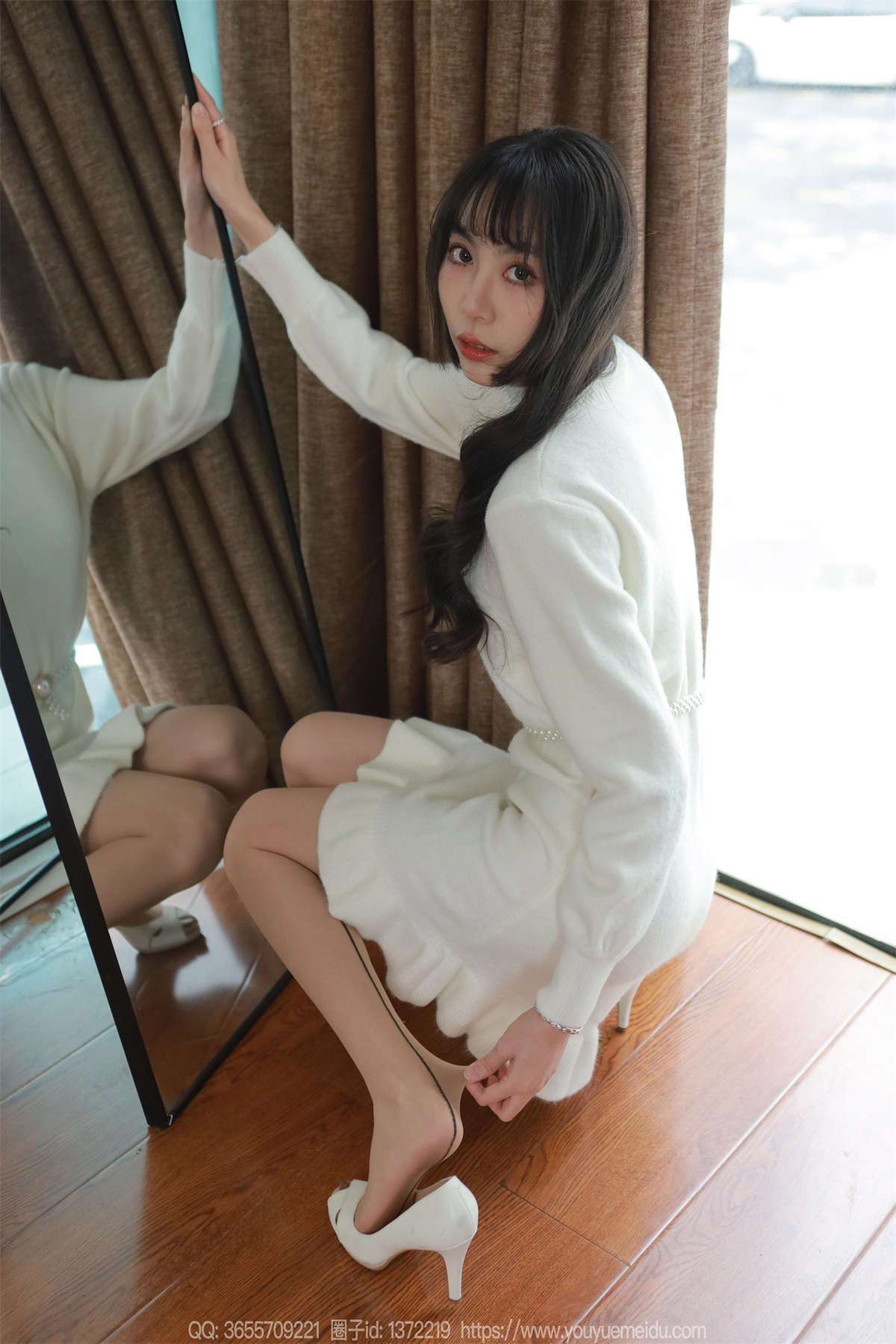 IESS异思趣向 2023.12.17 丝享家1613：团团 长长的虾线-日更街拍