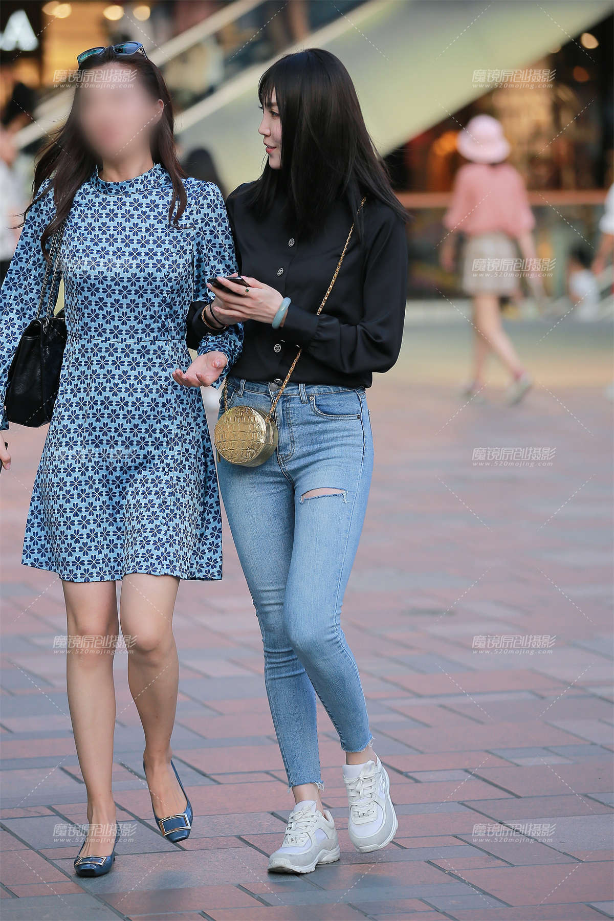 闺蜜-日更街拍