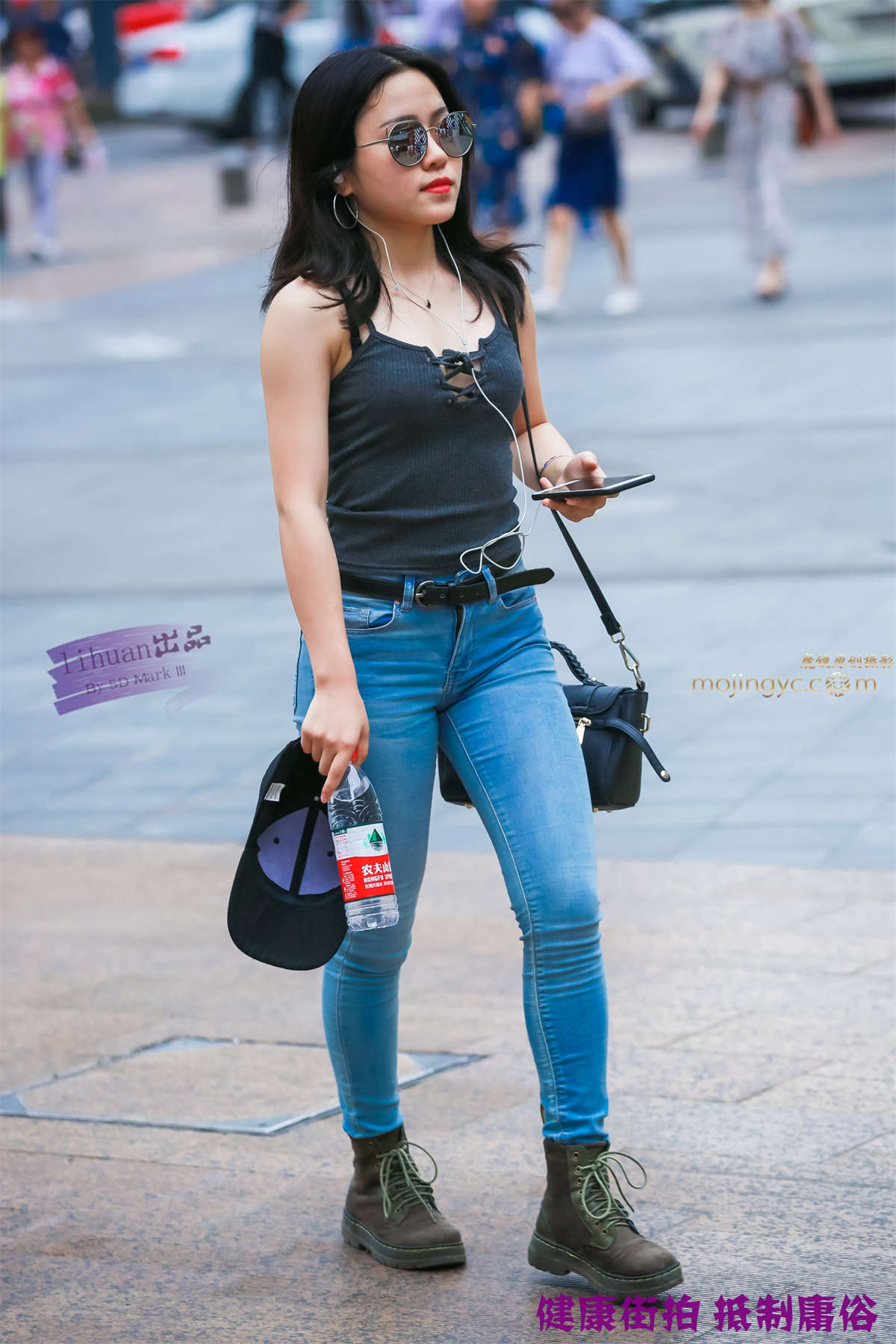 李欢原创-牛仔，丰腴（19P）-日更街拍