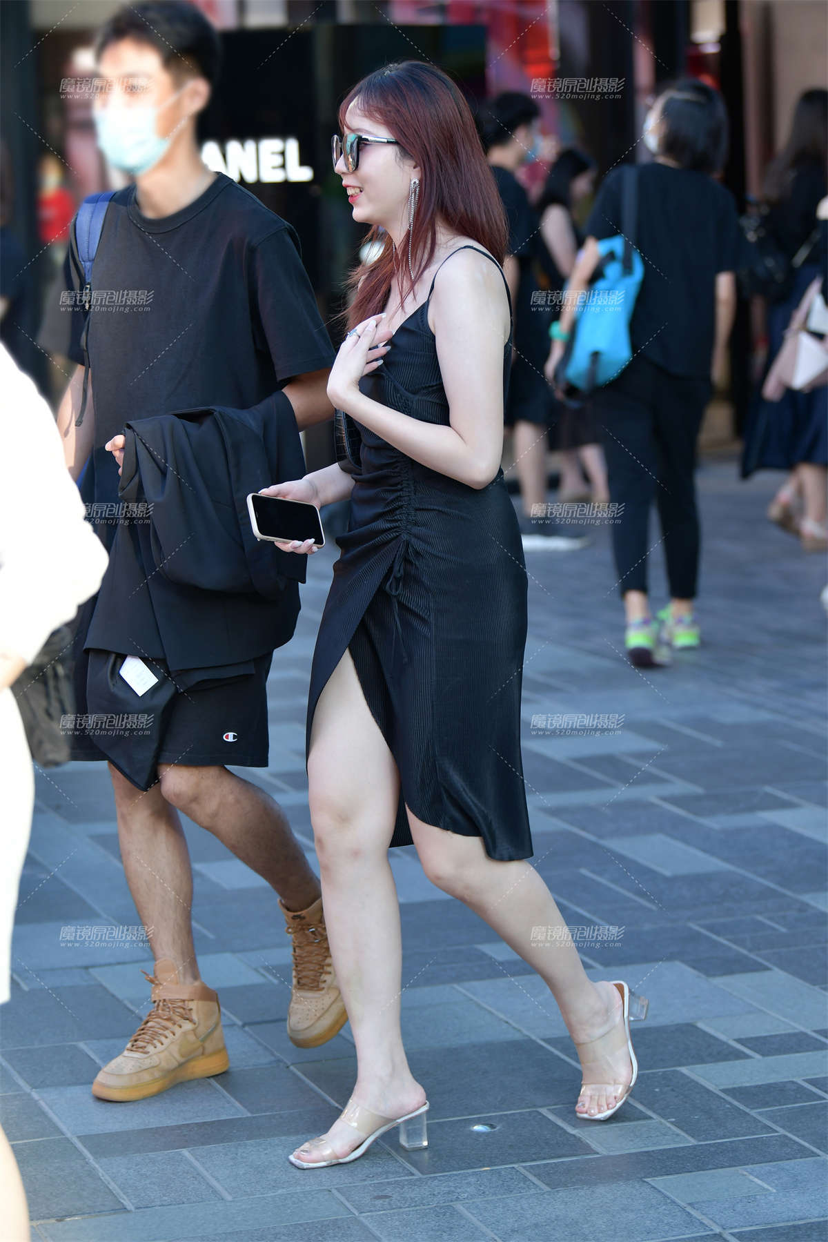 第1807篇★吊带裙美女★-日更街拍