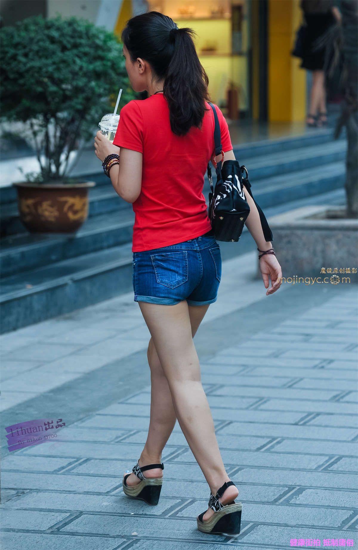 李欢原创-短裤，丰腴（13P）-日更街拍