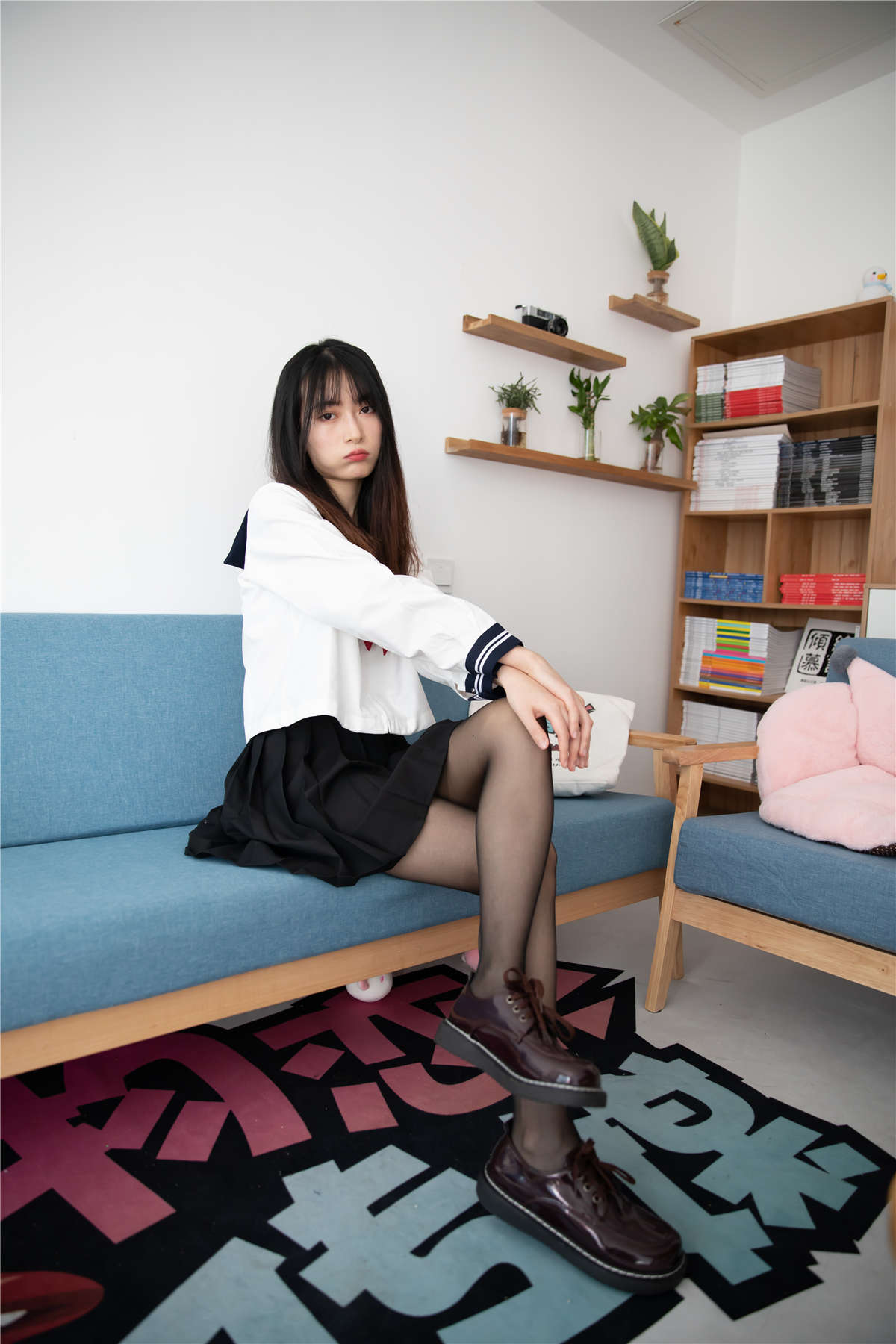 图片[2]-物恋传媒 NO.665 猫耳-桑雪与月-日更街拍