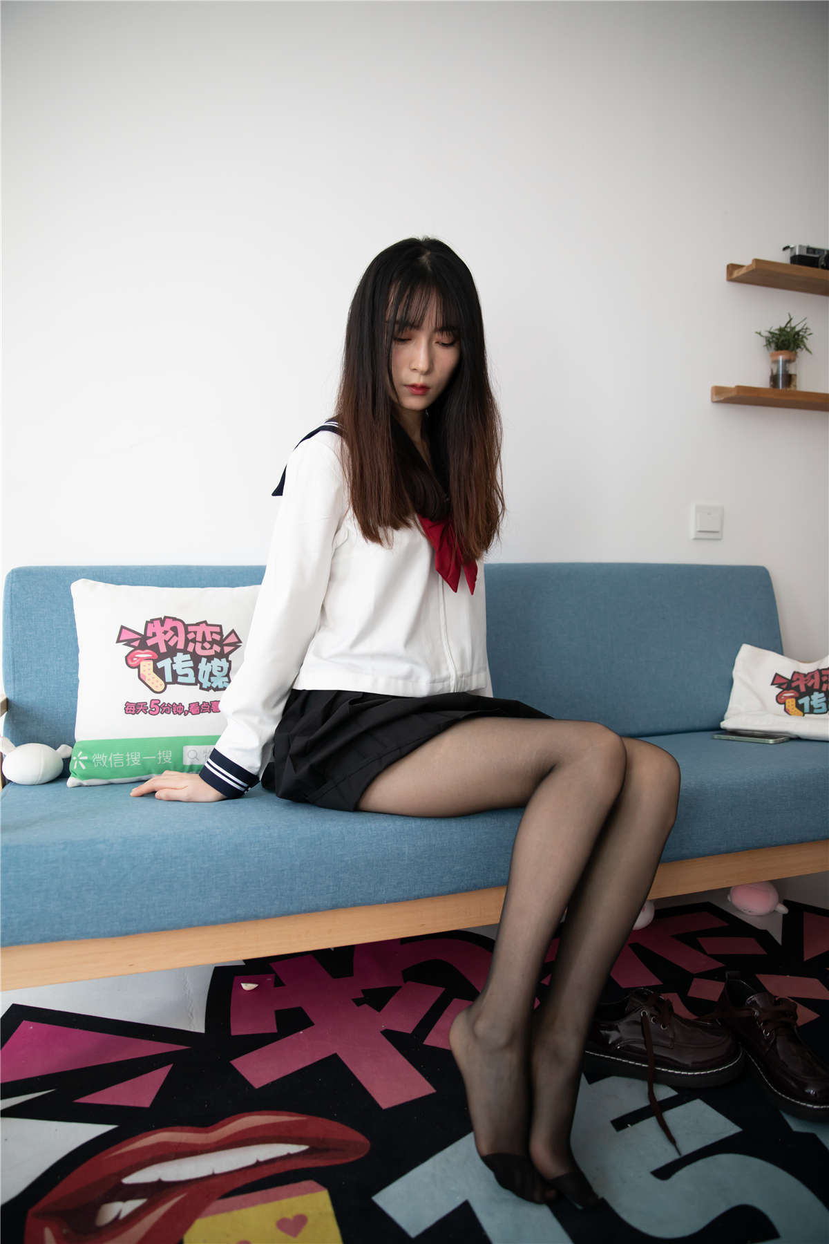 物恋传媒 NO.665 猫耳-桑雪与月-日更街拍