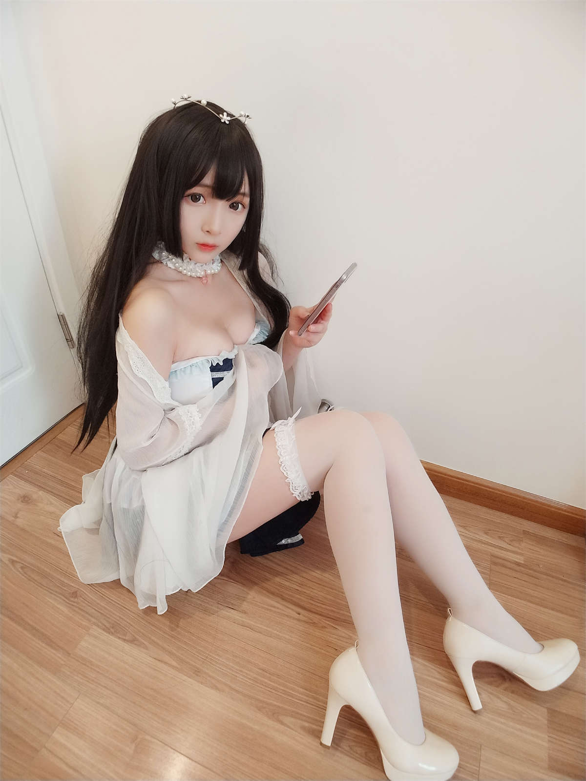 图片[2]-古川kagura 白丝-日更街拍