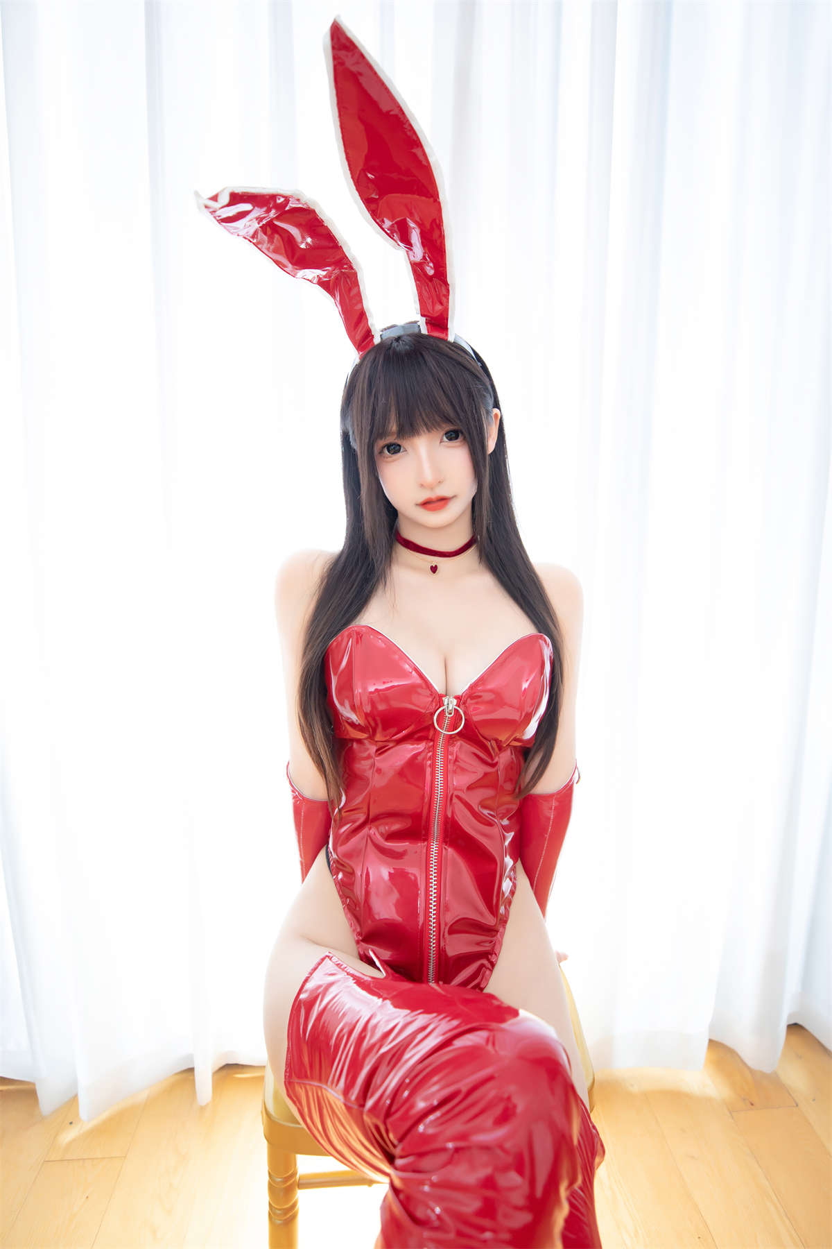 图片[2]-神楽板真冬 – 红兔迎春-日更街拍