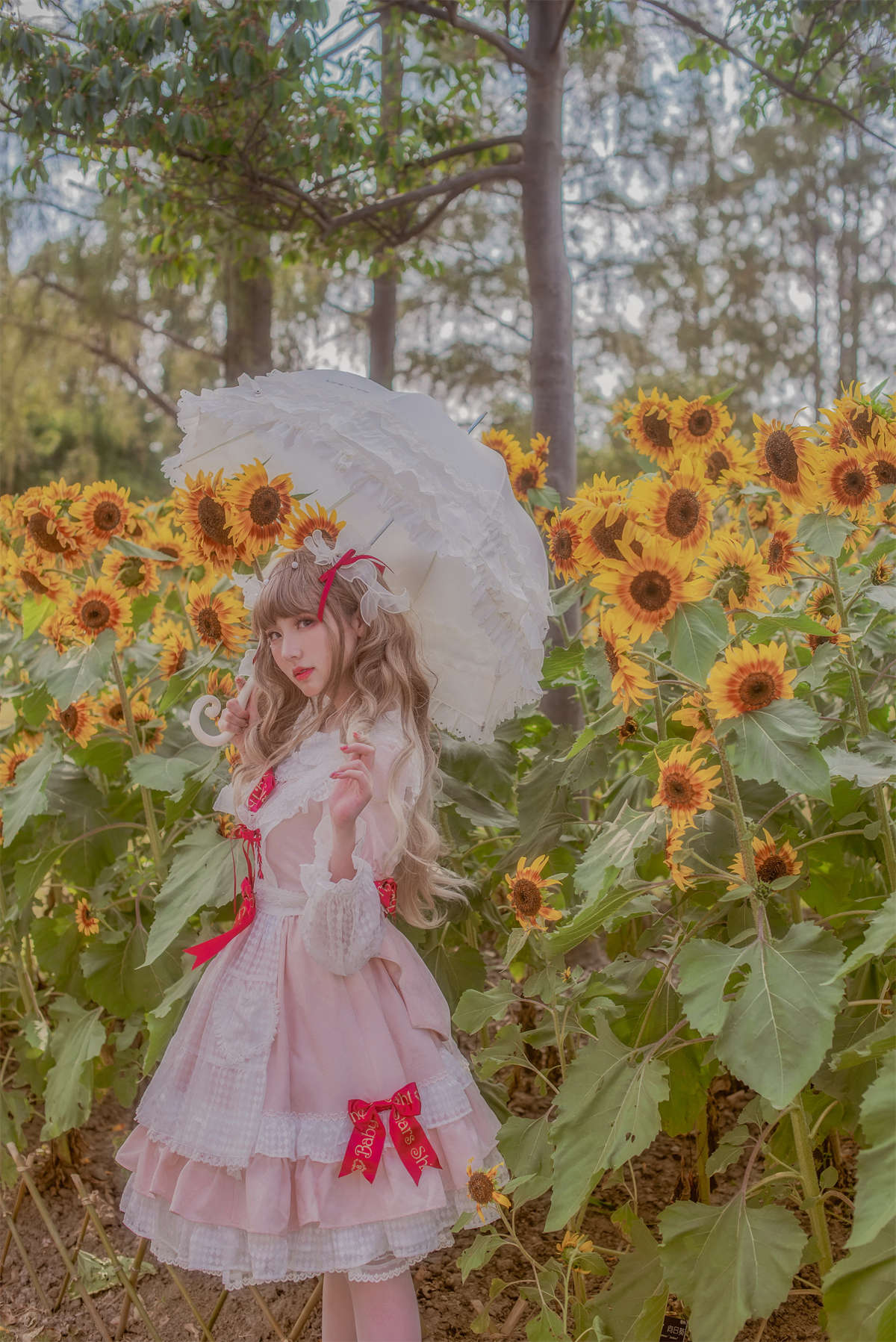 YITUYU艺图语 2023.04.05 向日葵洛丽塔 FuyuMi冬目插图1