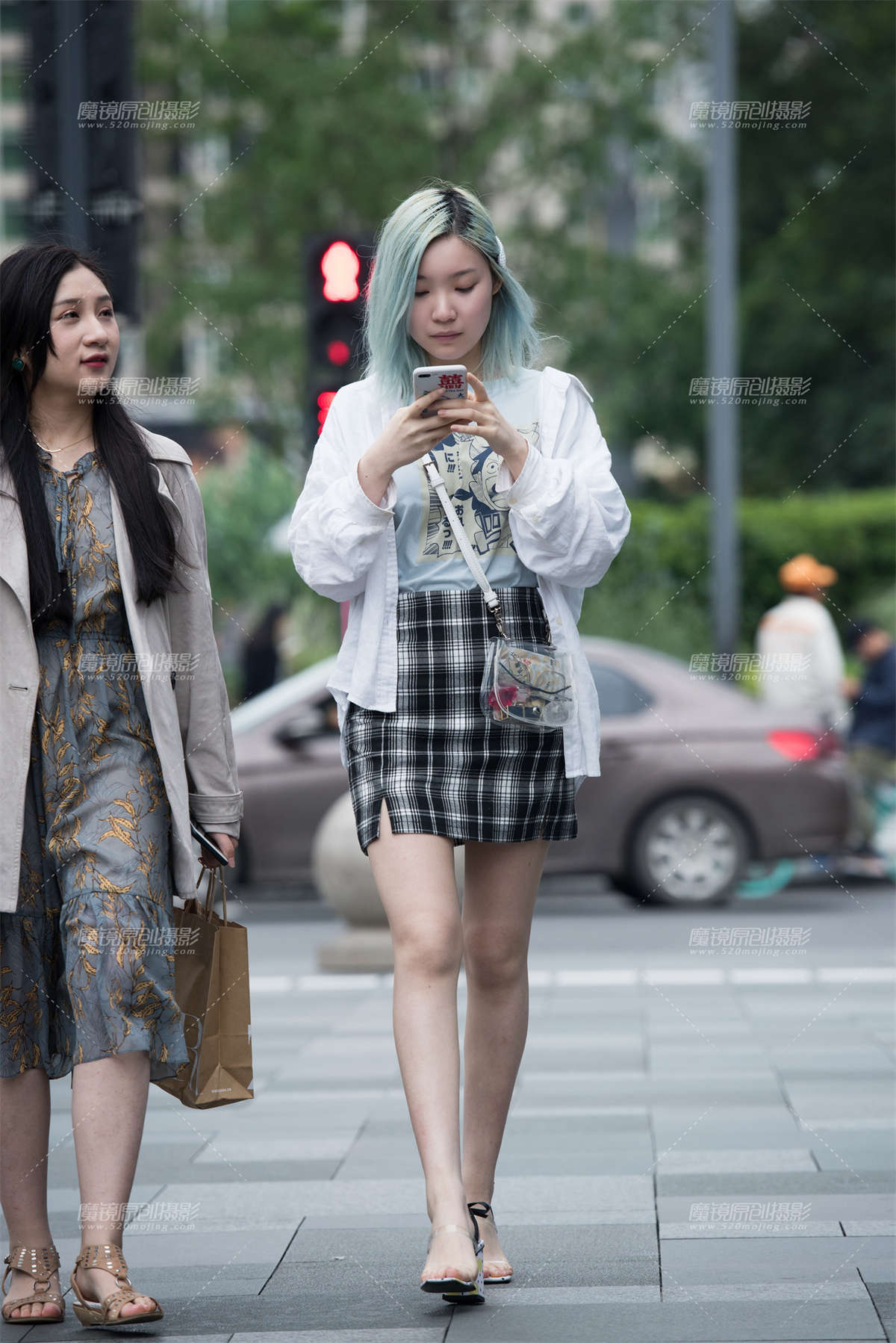 【慕容笙赛帖】凉鞋长腿小姐姐-日更街拍