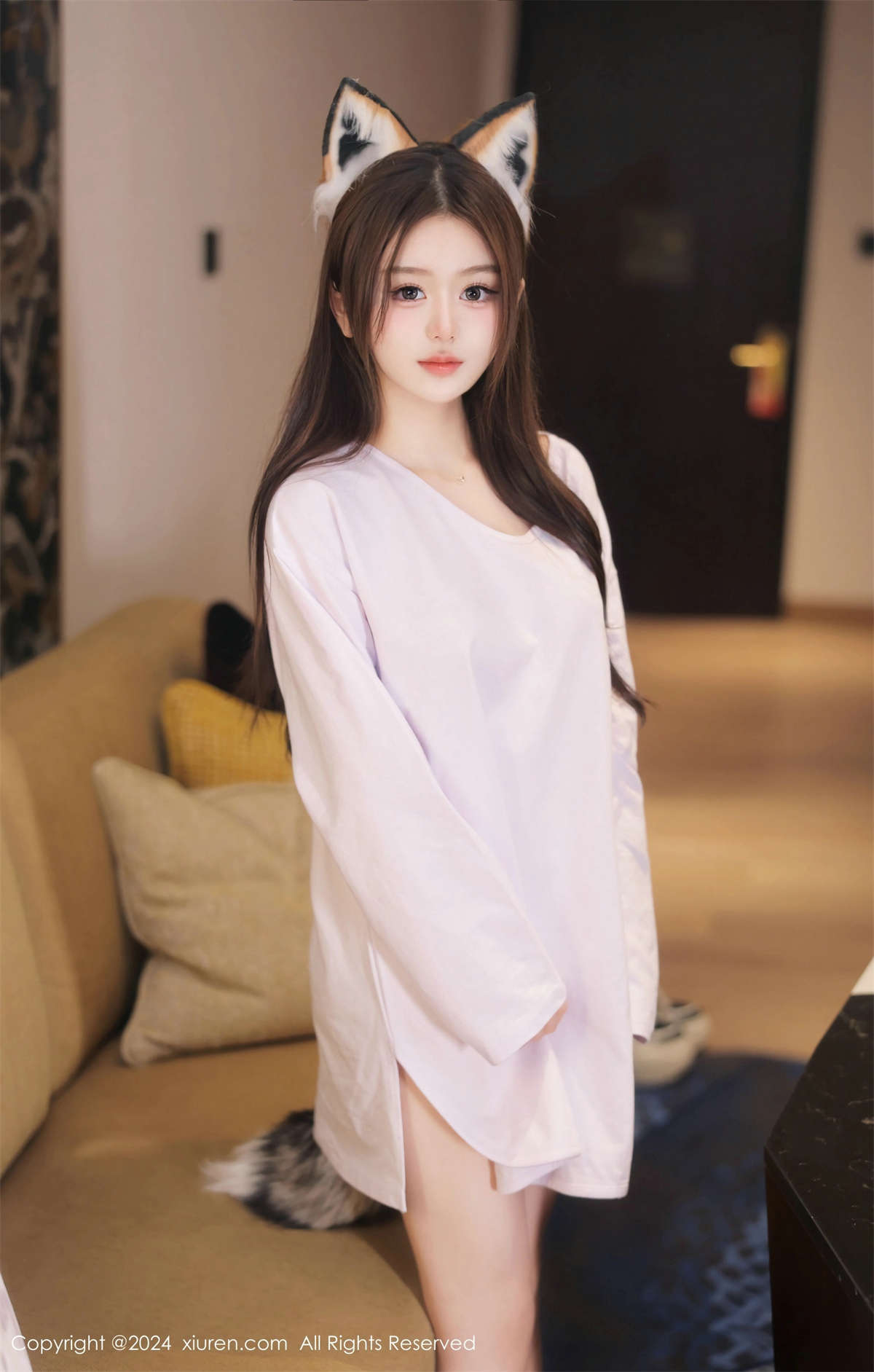 图片[2]-Xiuren秀人网 2024.03.18 No.8245 媃柔-日更街拍