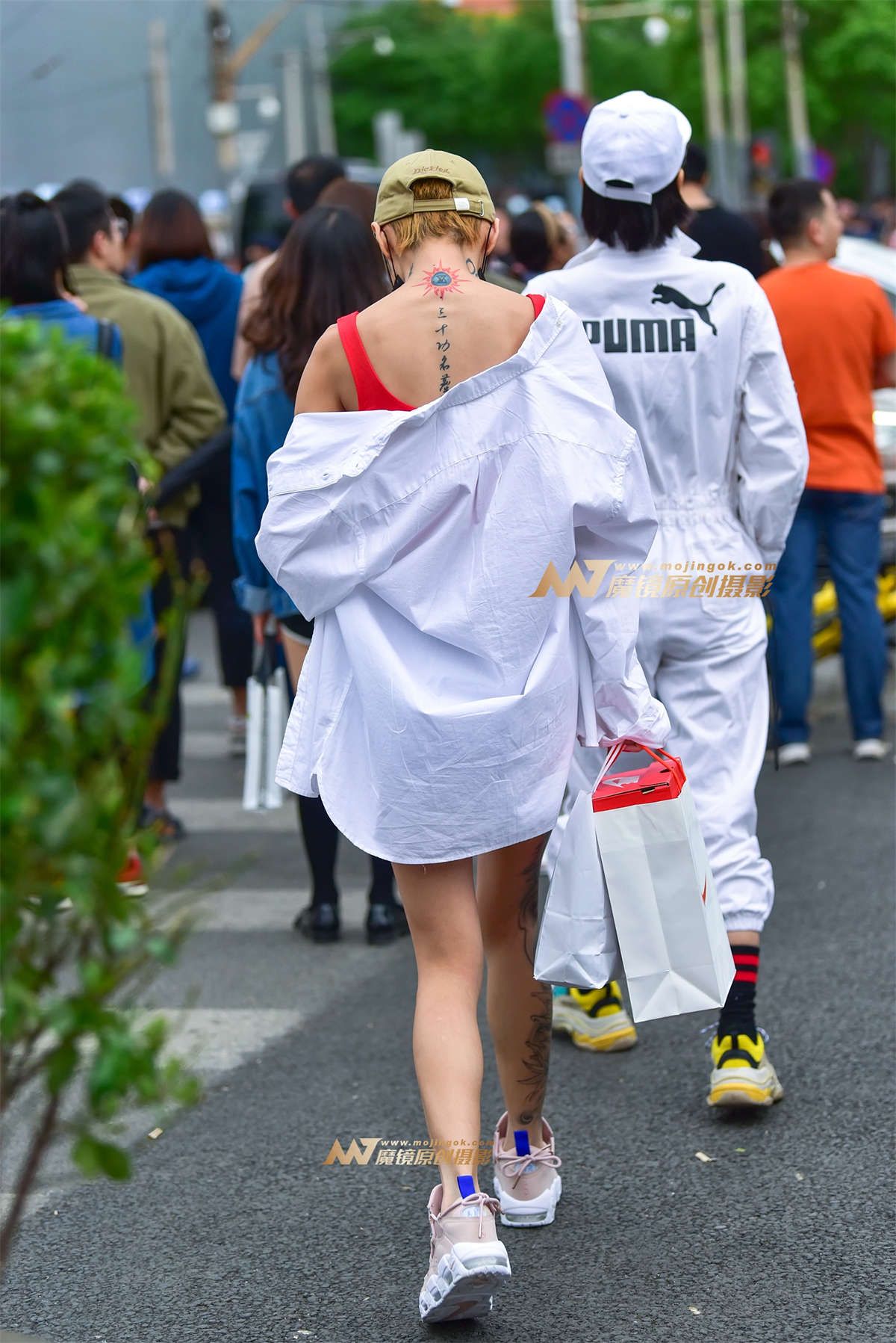 图片[2]-【赛德克赛帖】个性纹身潮女-日更街拍