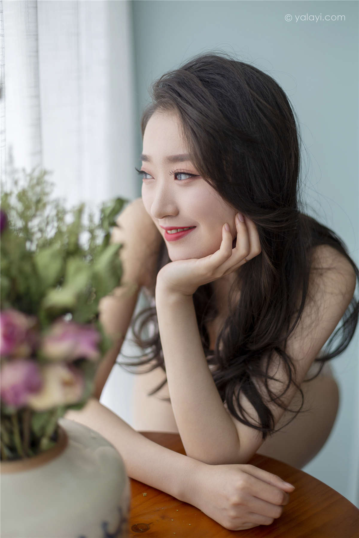 图片[2]-YALAYI雅拉伊 NO.701 心怡 花容月貌-日更街拍