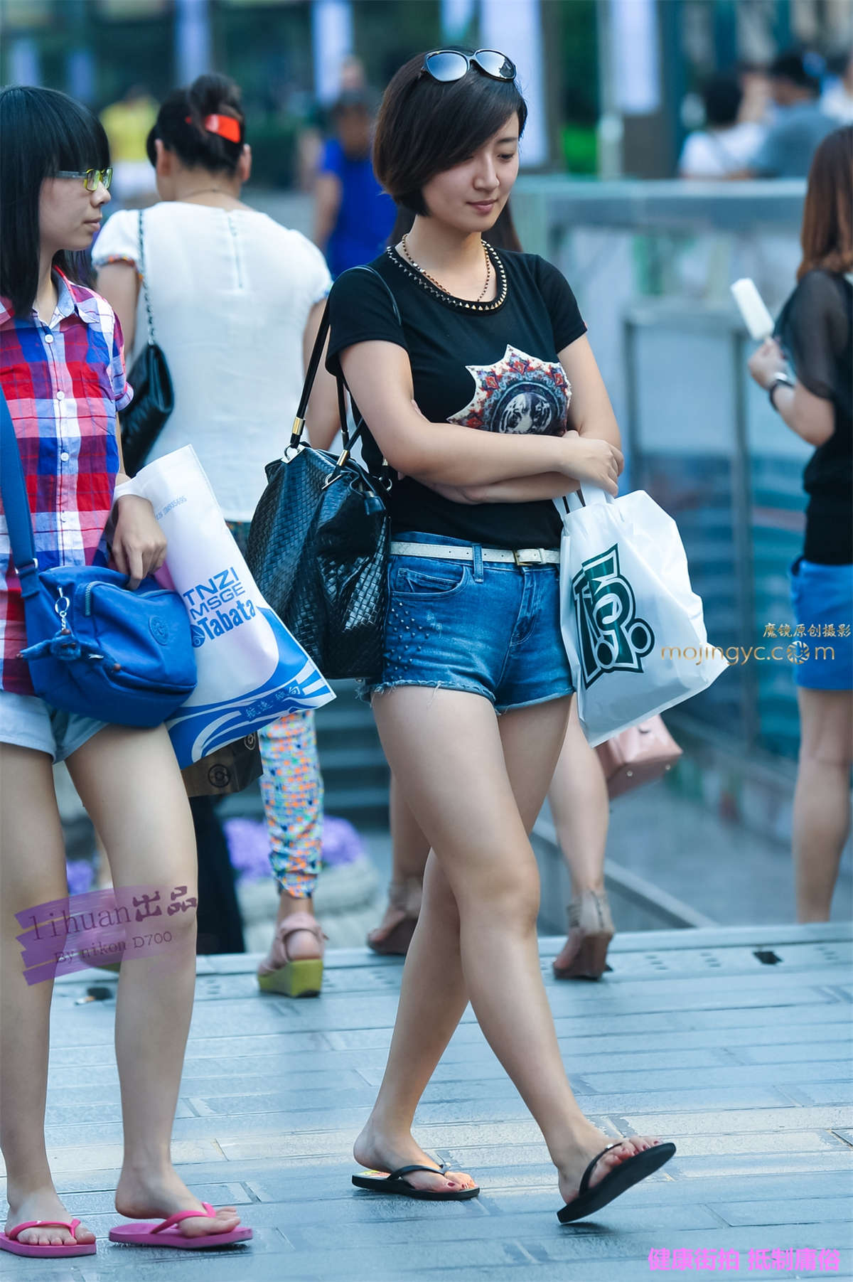 李欢原创-短裤，丰腴（15P）-日更街拍