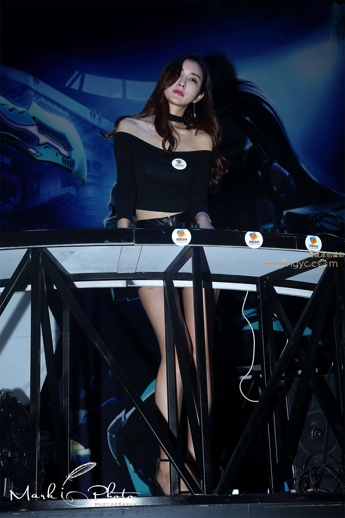 图片[2]-2017ChinaJoy-黑衣性感DJ-日更街拍