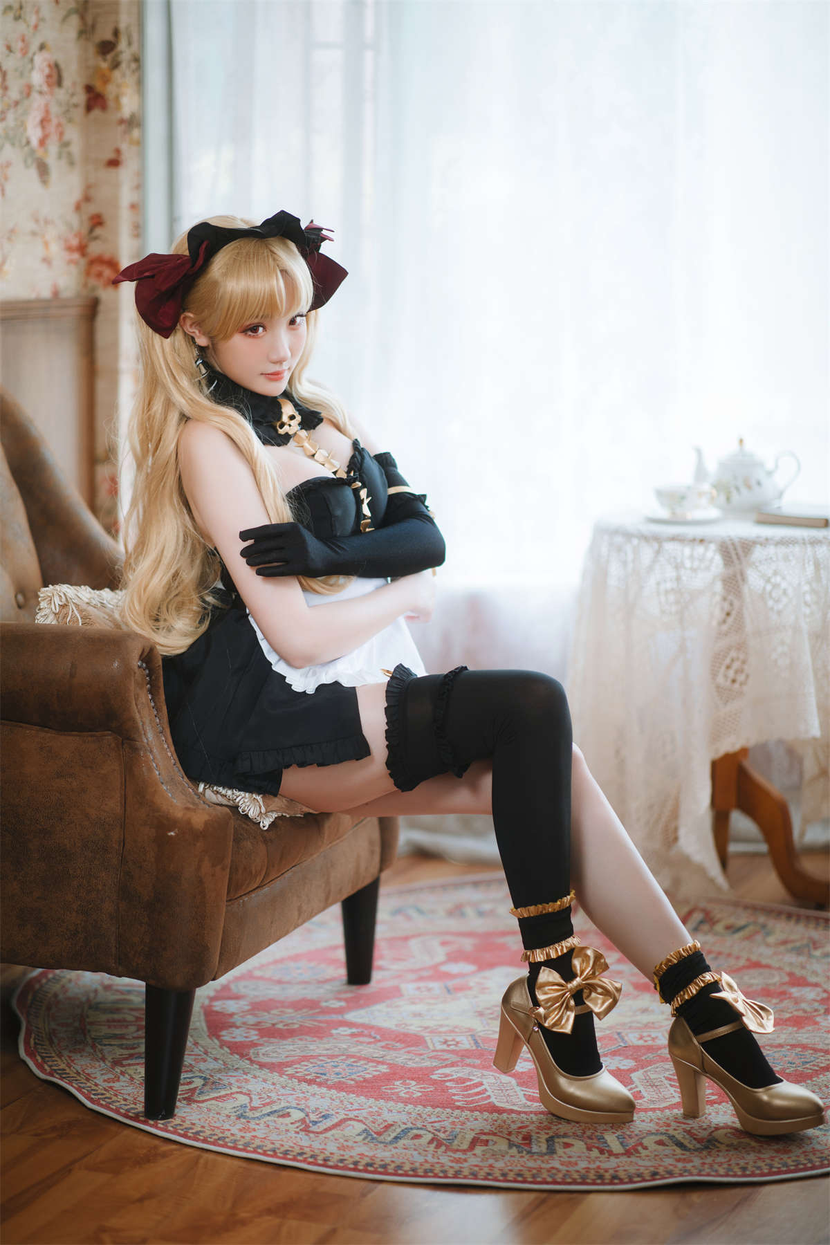 图片[2]-微博知名coser瓜希酱 艾蕾女仆 Ereshkigal-日更街拍