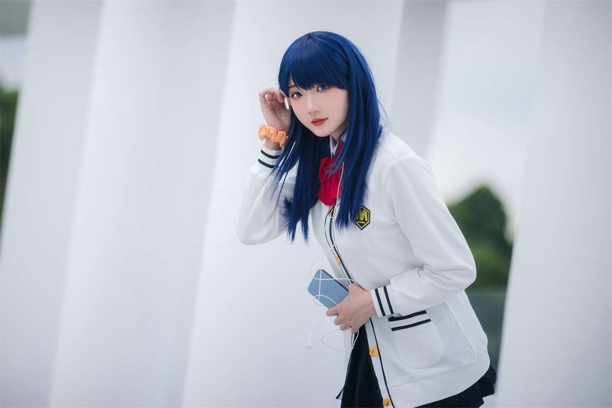 微博知名coser瓜希酱 宝多六花 制服-日更街拍
