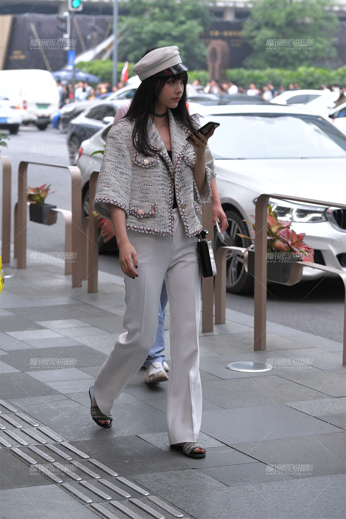 【视觉冲击赛贴】白裤小姐姐-日更街拍