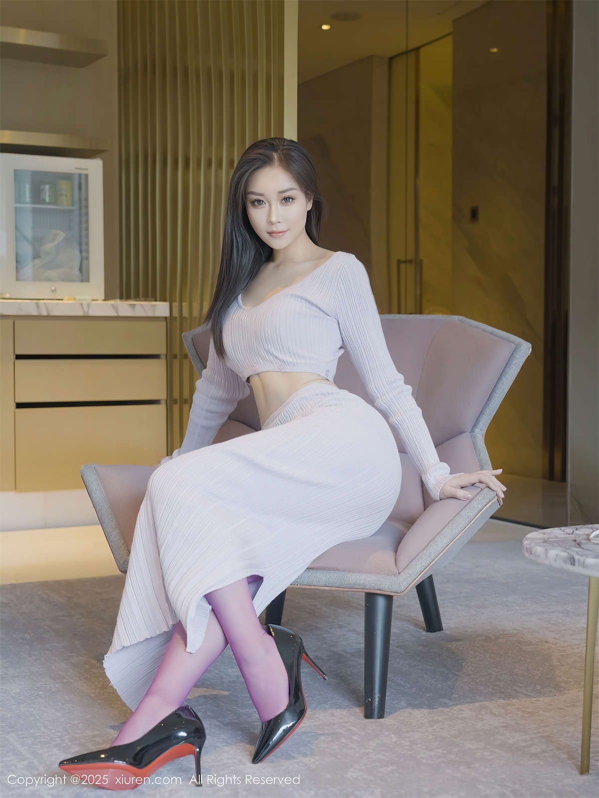 图片[2]-Xiuren秀人网 2025.04.15 NO.10151 兰滢滢-日更街拍