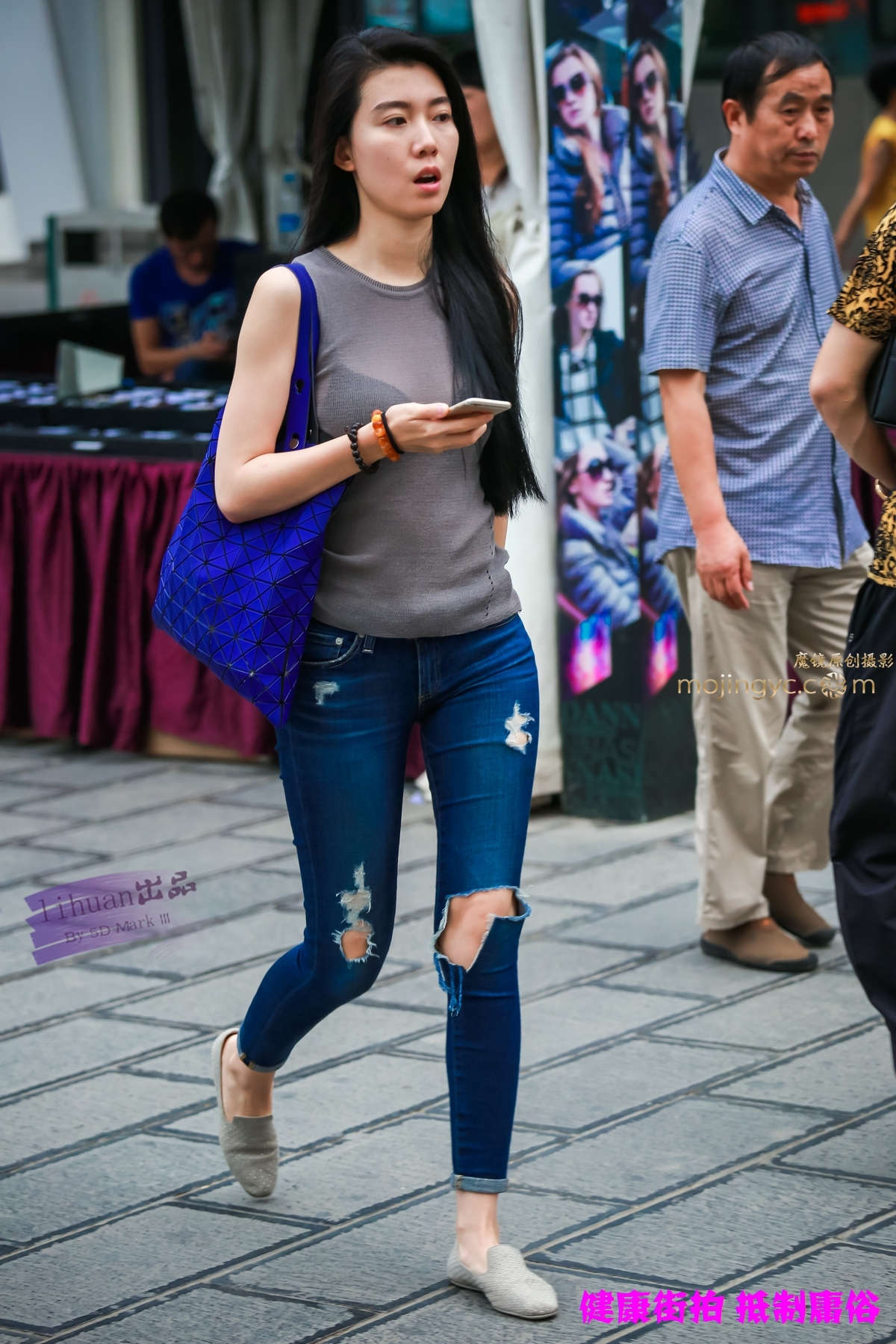 李欢原创-牛仔，丰腴（10P）-日更街拍