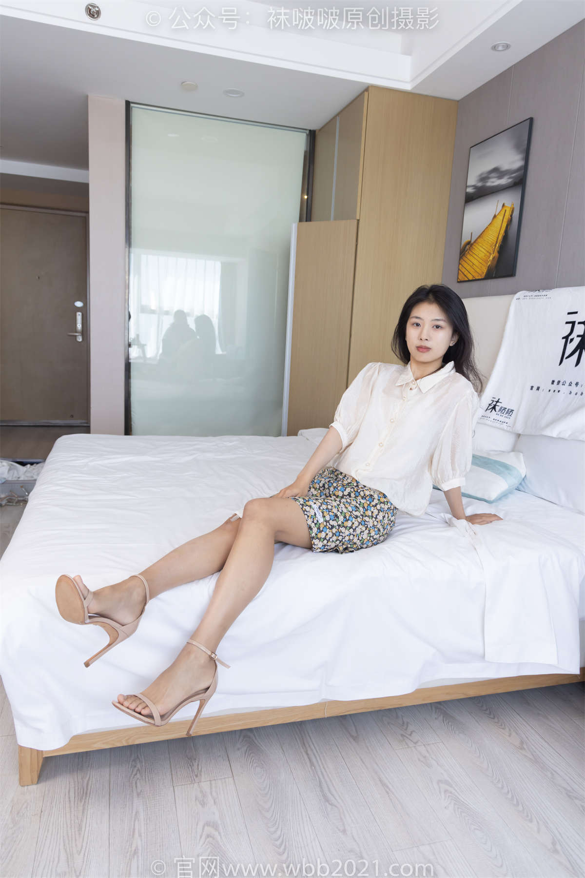 图片[2]-袜啵啵 No.288 奶油-高跟鞋、高跟凉鞋、肉丝（脚尖微加固款）超长花絮版-日更街拍