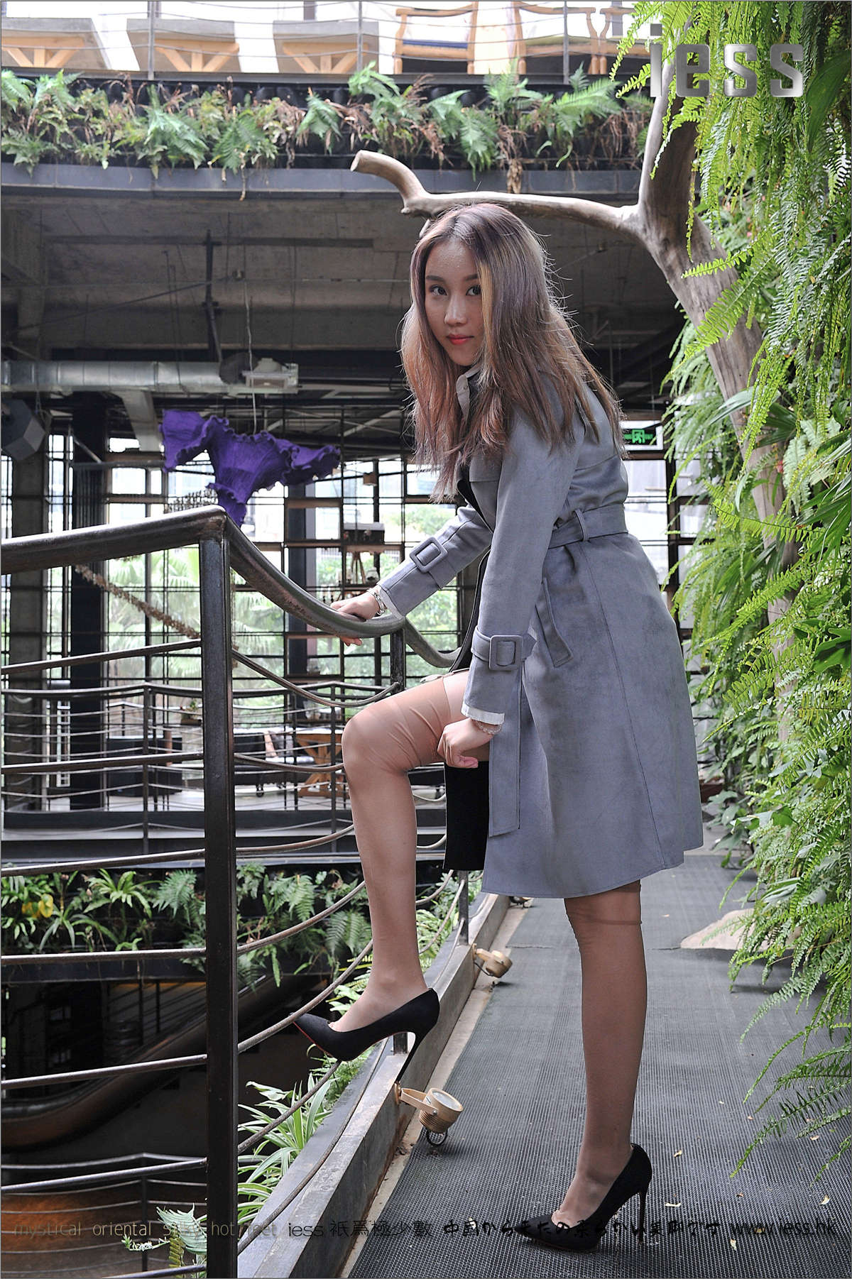 IESS异思趣向 丝足便当048期：羽-日更街拍