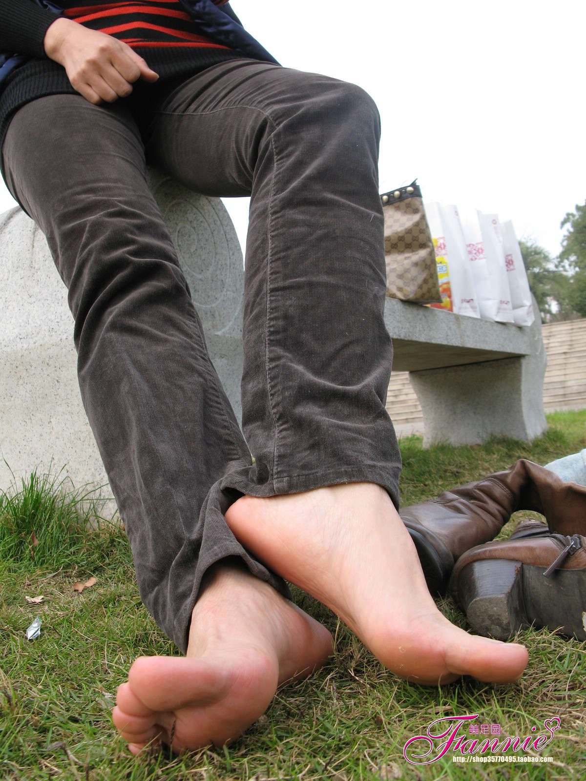 图片[2]-Fannie芬妮美足园NO.146 下午四点的漫步（1）-日更街拍