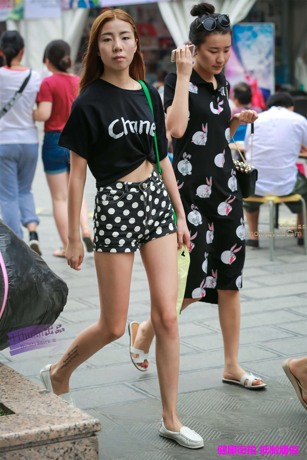 图片[2]-李欢原创-短裤，美腿（11P）-日更街拍