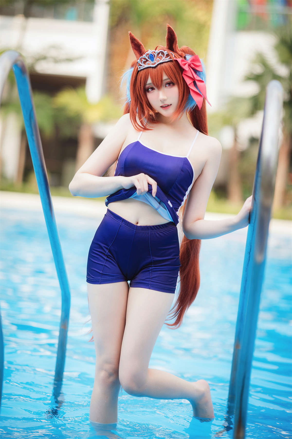 图片[2]-微博知名coser瓜希酱 赛马娘 大和赤骥-日更街拍