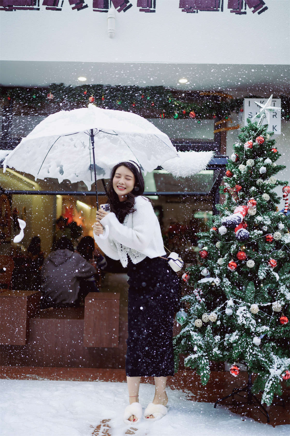 图片[2]-YITUYU艺图语 2022.01.29 叮叮当，圣诞美景主题人像摄影 喵喵喵是锦儿呀-日更街拍